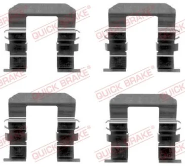 Монтажний набір гальмівних колодок задн CHEVROLET CAPTIVA HYUNDAI TERRACAN OPEL ANTARA A 2.0D-3.5 11.01- QUICK BRAKE 1091704