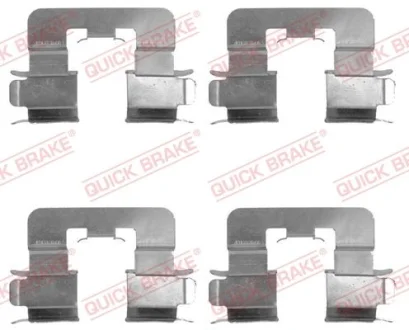 Монтажний набір гальмівних колодок задн TOYOTA COROLLA, COROLLA VERSO 1.3-2.2D 01.01-03.09 QUICK BRAKE 1091741