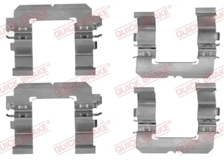 Монтажний набір гальмівних колодок передн SUBARU LEGACY IV, OUTBACK, TRIBECA 2.0/3.0/3.6 09.03- QUICK BRAKE 1091756