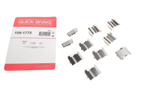 Планка супорта (переднього) прижимна (к-кт) Mazda CX-7/CX-9 06- (Sumitomo) QUICK BRAKE 109-1775