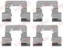 Монтажний набір гальмівних колодок задн OPEL INSIGNIA A, INSIGNIA A COUNTRY PEUGEOT 508 II SAAB 9-5 1.2-2.8 07.08- QUICK BRAKE 1091781 (фото 1)
