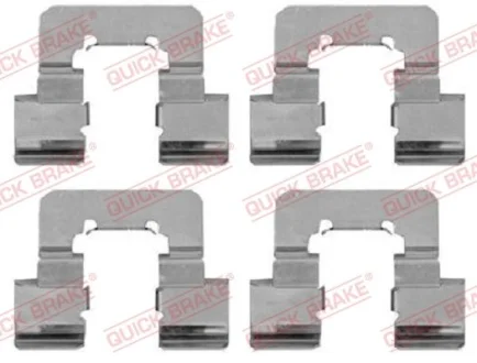 Монтажний набір гальмівних колодок задн OPEL INSIGNIA A, INSIGNIA A COUNTRY PEUGEOT 508 II SAAB 9-5 1.2-2.8 07.08- QUICK BRAKE 1091781