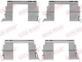 Монтажний набір гальмівних колодок передн ISUZU D-MAX I, PICKUP 2.5D/3.0D 07.96-10.12 QUICK BRAKE 1091783 (фото 1)