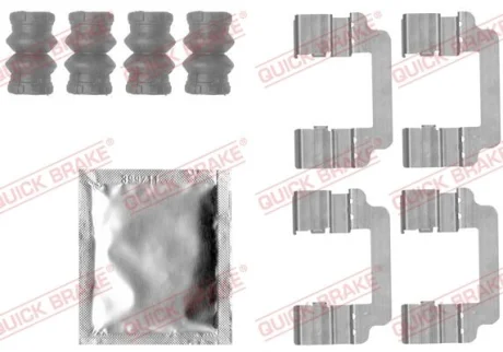 Монтажний набір гальмівних колодок задн OPEL INSIGNIA A, INSIGNIA A COUNTRY SAAB 9-5 1.4-2.8 07.08-03.17 QUICK BRAKE 1091830