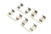 Планка супорта (переднього) прижимна (к-кт) Isuzu D-Max 02- QUICK BRAKE 1091834 (фото 1)