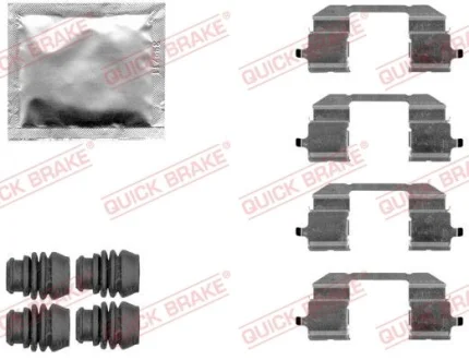 Монтажний набір гальмівних колодок передн HONDA CIVIC VII 1.6 02.01-09.05 QUICK BRAKE 1091844