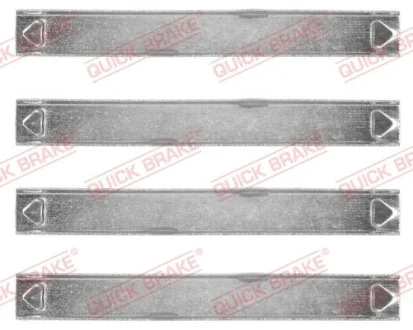 Монтажний набір гальмівних колодок задн JEEP COMMANDER, GRAND CHEROKEE III 3.0D-5.7 10.04-12.10 QUICK BRAKE 1091857