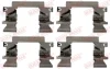 Монтажний набір гальмівних колодок передн FORD RANGER MAZDA BT-50 VW AMAROK 2.0D-3.2D 10.06- QUICK BRAKE 1091862 (фото 1)