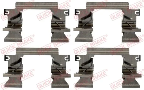 Монтажний набір гальмівних колодок передн FORD RANGER MAZDA BT-50 VW AMAROK 2.0D-3.2D 10.06- QUICK BRAKE 1091862
