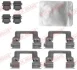Монтажний набір гальмівних колодок задн LAND ROVER DEFENDER, DISCOVERY V, RANGE ROVER IV, RANGE ROVER SPORT II 2.0-5.0 08.12- QUICK BRAKE 1091867 (фото 1)