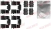Монтажний набір гальмівних колодок передн CITROEN C4 CACTUS, C-ELYSEE PEUGEOT 301 1.2-1.6D 11.12- QUICK BRAKE 1091868 (фото 1)
