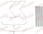 Монтажний набір гальмівних колодок передн TOYOTA HILUX VII 2.5D/3.0D 03.05-09.15 QUICK BRAKE 1091885 (фото 1)