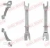 Регулятор гальм HYUNDAI ACCENT, ACCENT I, ACCENT II, ATOS, GETZ, PONY, PONY / EXCEL, S OPEL AGILA B 1.0-1.6 10.85-10.14 QUICK BRAKE 11053002 (фото 1)