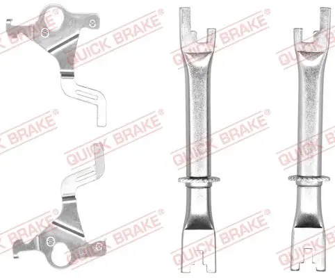 Регулятор гальм FORD RANGER MAZDA BT-50 NISSAN NAVARA NP300, X-TRAIL III RENAULT ALASKAN 1.6-3.2D 06.99- QUICK BRAKE 11153005 (фото 1)