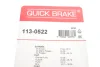Пружини супорта (заднього) Ford Transit/Tourneo 2.2TDCi-3.2TDCi 06- (К-кт L+R) QUICK BRAKE 113-0522 (фото 3)