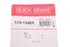 Направляюча супорта (заднього/к-кт) Renault Trafic 01-/VW Caddy 04-/Citroen Berlingo 08- QUICK BRAKE 113-1346X (фото 6)