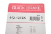 Направляюча супорта (заднього/к-кт) Mitsubishi Galant/L400/Pajero 89-05 (Akebono) QUICK BRAKE 113-1373X (фото 3)