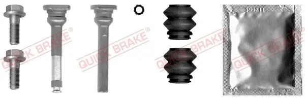 Ремкомплект гальмівного супорта передн лів/прав SUZUKI WAGON R, WAGON R+ 1.0/1.3 05.00- QUICK BRAKE 1131374X (фото 1)