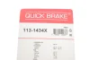 Направляюча супорта (переднього/к-кт) Hyundai Elantra/Kia Cerato 1.6-2.0 00- (Akebono) QUICK BRAKE 113-1434X (фото 11)