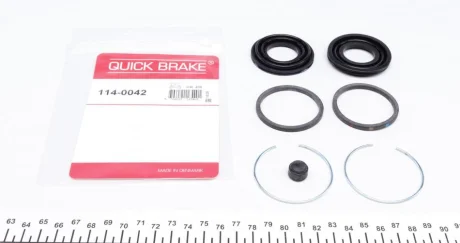 Ремкомплект супорта (переднього) Mitsubishi Pajero/Outlander 90- (d=43mm) QUICK BRAKE 114-0042