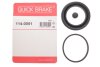 Ремкомплект гальмівного супорта передн Лів/Прав (діаметр поршня: 54) CHEVROLET ASTRA, AVEO / KALOS, LACETTI, NUBIRA DAEWOO LACETTI, NUBIRA FORD TRANSIT HONDA CAPA, CITY V, CIVIC V 1.2-2.2D 10.91- QUICK BRAKE 114-0051 (фото 2)