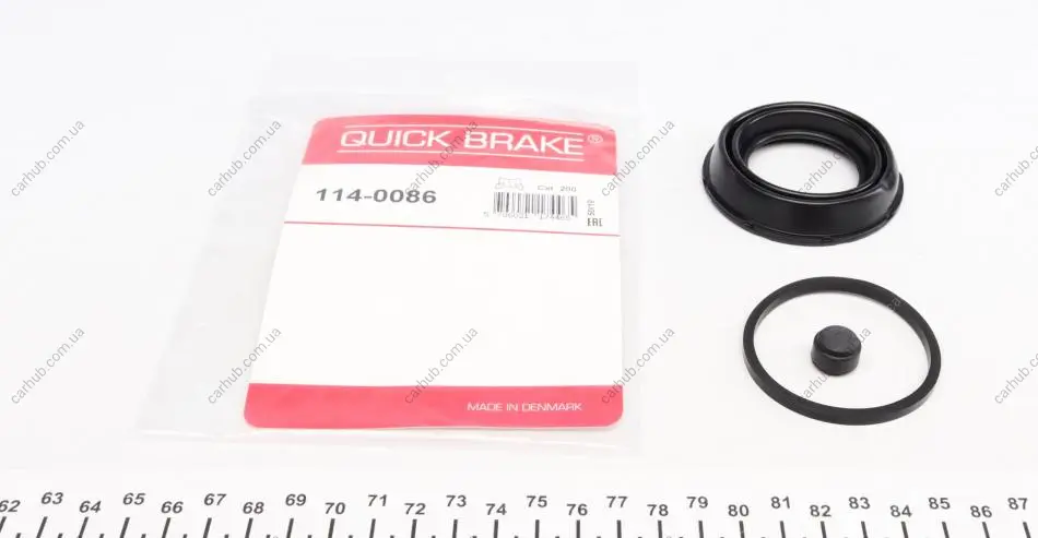 Ремкомплект супорта (переднього/заднього) VW Tiguan/Renault Clio IV 11- (d=48mm) (Ate) QUICK BRAKE 114-0086 (фото 1)