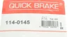 Ремкомплект супорта (заднього) Honda Accord VII/VIII 03- (d=38mm) (Lucas/Nih) QUICK BRAKE 114-0145 (фото 7)