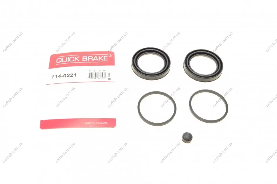 Ремкомплект супорта (переднього) Ford Transit 00-06 (d=48mm) QUICK BRAKE 114-0221 (фото 1)