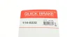 Ремкомплект супорта (переднього) MB Sprinter 509-519CDI/VW Crafter 50 06- (d=52mm) (Brembo) QUICK BRAKE 114-0232 (фото 7)
