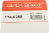Ремкомплект супорта (переднього) Toyota Prius 03-09 (d=54mm) (Advi) QUICK BRAKE 114-0289 (фото 8)