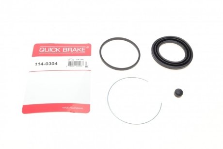 Фото ремкомплект суппорту QUICK BRAKE 114-0304 Ремкомплект суппорту QUICK BRAKE 114-0304