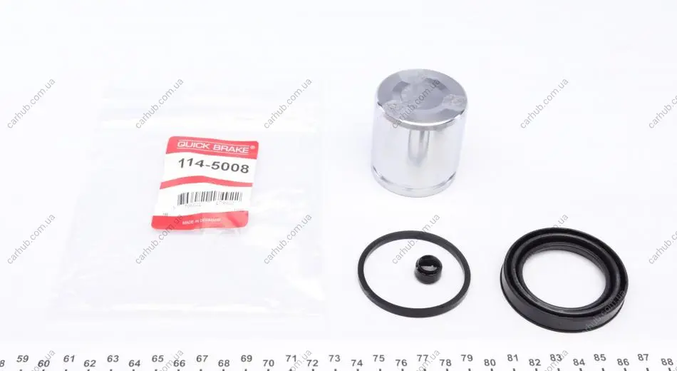 Ремкомплект супорта (переднього) Fiat Ducato 06- (d=48mm) (+поршень) QUICK BRAKE 114-5008 (фото 1)