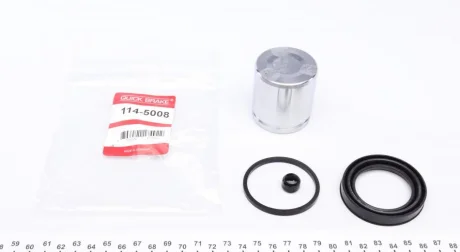 Ремкомплект супорта (переднього) Fiat Ducato 06- (d=48mm) (+поршень) QUICK BRAKE 114-5008