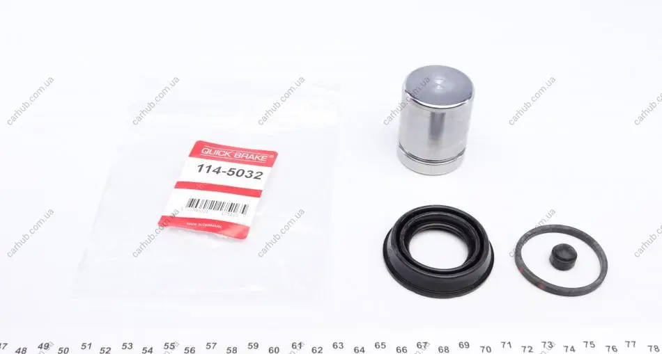 Ремкомплект супорта (заднього) BMW 1 (E81)/MB C-class (W204)/E-class (C207) 04- (d=40mm) (+поршень) QUICK BRAKE 114-5032 (фото 1)