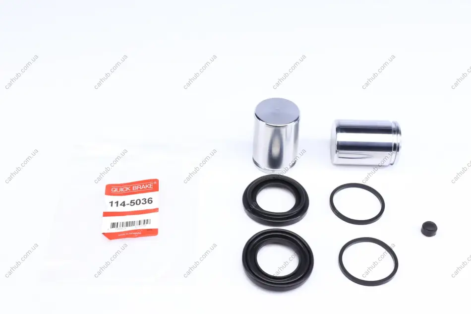 Ремкомплект супорта (переднього) Iveco Daily III/IV/Renault Mascott 99- (d=44mm) Ate (+ 2 поршня) QUICK BRAKE 114-5036 (фото 1)