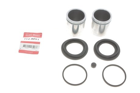 Фото ремкомплект супорта (переднього) MB Sprinter/VW Crafter 06- (d=52mm) (+2 поршня) QUICK BRAKE 114-5091 Ремкомплект супорта (переднього) MB Sprinter/VW Crafter 06- (d=52mm) (+2 поршня) QUICK BRAKE 114-5091