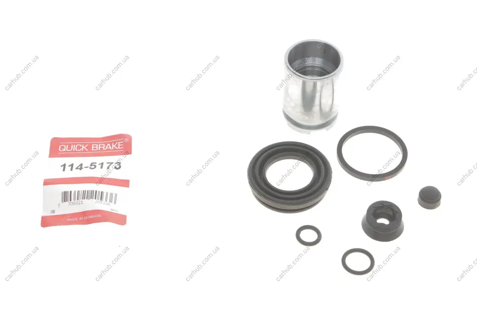 Ремкомплект супорта (заднього) Opel Astra G/H//Zafira 98-10 (d=36mm) (+поршень) QUICK BRAKE 114-5173 (фото 1)