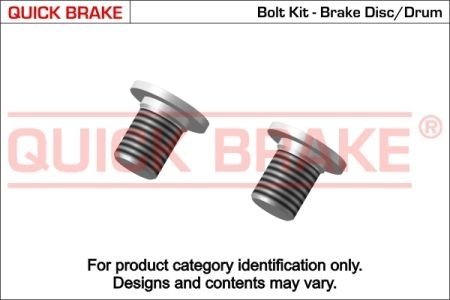 Болти кріплення гальм. дисків QUICK BRAKE 11661K