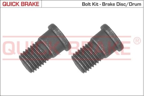 Болты крепления тормозов. дисков QUICK BRAKE 11666K (фото 1)