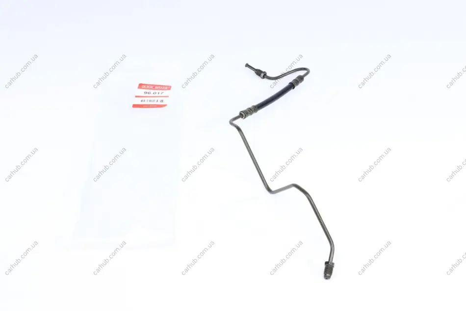 Шланг гальмівний (задній) Citroen C3/Peugeot 207 06- (L) QUICK BRAKE 96.017 (фото 1)
