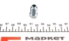 З\'єднувач трубки гальмівний (M12x1/13x24/d=5.0) = 171--10 QUICK BRAKE B5L (фото 2)