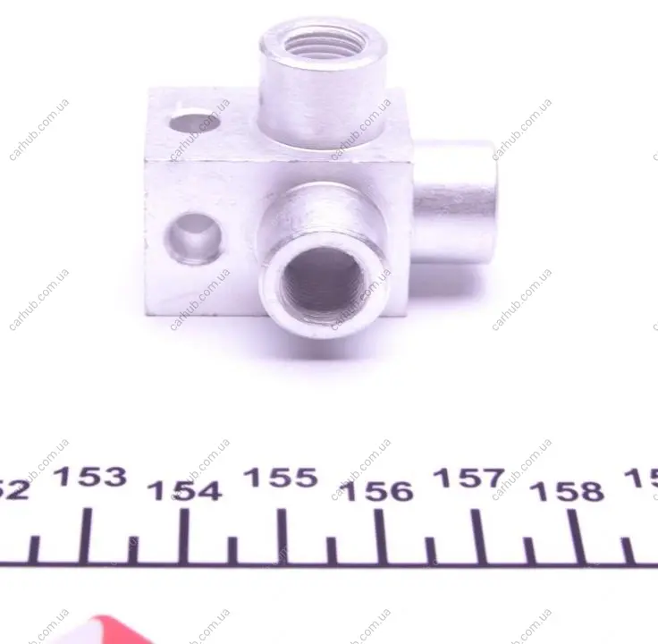 З\'єднувач трубки гальмівний (M10x1) (мама/мама/мама) = 171--10 QUICK BRAKE O4A (фото 1)