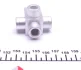 З\'єднувач трубки гальмівний (M10x1) (мама/мама/мама) = 171--10 QUICK BRAKE O4A (фото 2)