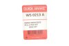 Фото 2 - датчик износа, тормоз. QUICK BRAKE WS0213A Датчик износа, тормоз. QUICK BRAKE WS0213A (фото 2)