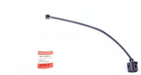 Датчик зносу гальмівних колодок (передніх) VW Touareg 3.0-4.2 10- (L=325mm) К-кт 2 шт. QUICK BRAKE WS 0309 A