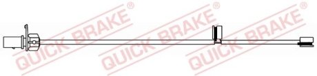 Датчик зносу гальмівних колодок (задніх) Audi A6/A7 10- (К-кт 2 шт.) QUICK BRAKE WS 0373 A