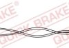 Датчик зносу,гальм.колодки QUICK BRAKE WS0385A (фото 1)