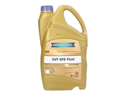 Олива для автоматичних трансмісій CVT KFE (4L) (для трансмісій CVT) TOYOTA 08886-02503 TOYOTA 08886-02505 RAVENOL RAV ATF CVT KFE FLUID 4L