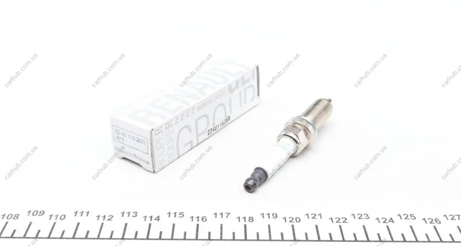 Свічка запалювання Dacia Logan/Renault Kangoo 1.4/1.2 16V 01- RENAULT 224011526R (фото 1)
