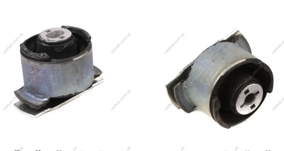 Сайлентблок балки (задньої) Renault Laguna III 1.6-2.0/1.5-2.0dCi 07- (к-кт 2 шт) RENAULT 550446624R (фото 1)